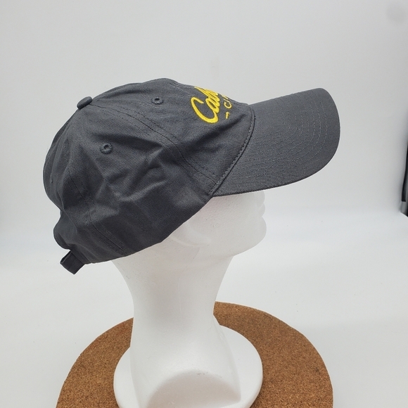 Cabela's Hat Club Baseball Cap Adult Gray Yellow Hunting Fishing Outdoors Hunt - Picture 7 of 7